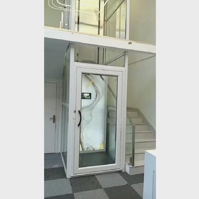 PLC Control Platform Hydraulic Home Elevator With Hydraulic Cylinder