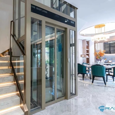 Luxury Auto Sliding DoorsTraction Home Elevator Without Machine Room