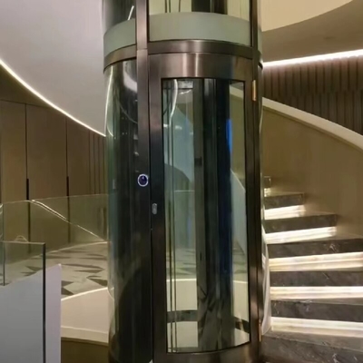 Microcomputer Controlled Gearless Automatic Elevators For Abnormity 400kg Capacity