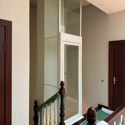 Single Phase AC pitless Hydraulic Elevator With Automatic Doors And 4.7 KW Motor For 5Stop