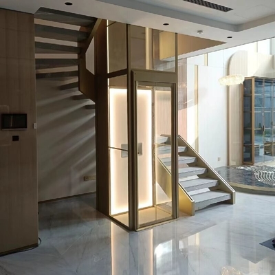 Automatic Hydraulic Passenger Lift Elevator With 304# Cabin And 4.7 Kw Motor