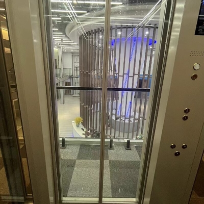 Graceful Traction Home Elevator / Electric Traction Lift 400-1000 Kg Capacity