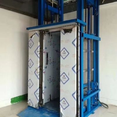 3 Phase Electrical Professional Hydraulic Cargo Lift Platform PLC Control
