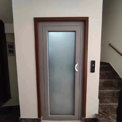 Automatic MRL Elevator with 0m Pit, Deck-Floor Door & Single-Phase AC for Homes