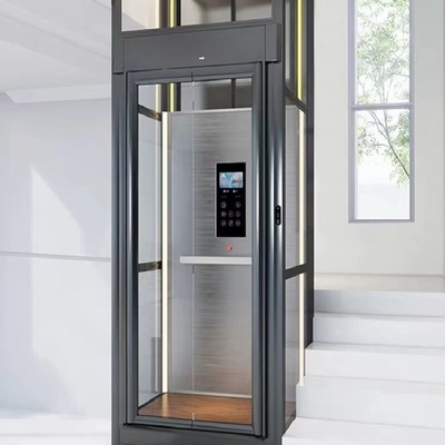 14.5m Max Height Hydraulic Home Elevator with 5 Stops and Automatic Doors