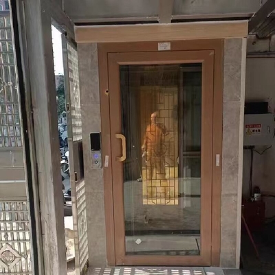 5 Stops Hydraulic Elevator With 304# Stainless Steel / Aluminium Alloy Cabin