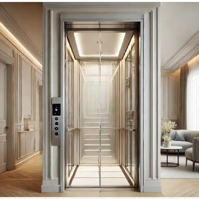 0 Pit Depth Hydraulic Elevator With Microprocessor Control Mrl Elevators Residential