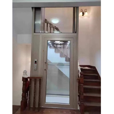 220V MRL Stainless Steel Deck-Floor Elevator with Microprocessor Control