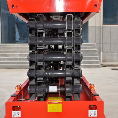Full Self Propelled Aerial Working Platform Of 12 Meters Configuration Sheet