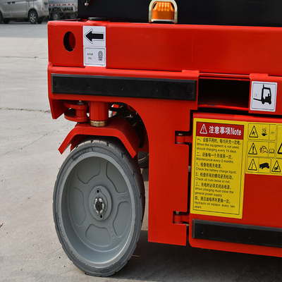 Full Self Propelled Aerial Working Platform Of 1 4 Meters Configuration Sheet