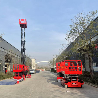 Full Self Propelled Easy Lift Aerial Platforms Of 8 Meters Configuration Sheet