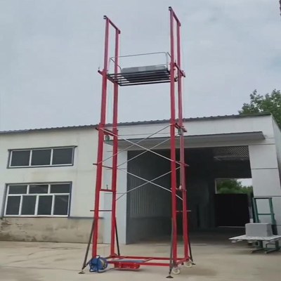 Professional Auto Cargo Platform Lift Winch Lift
