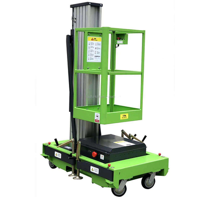 Hydraulic Electric Vertical Single Mast Lift At 4-10m Working Heights