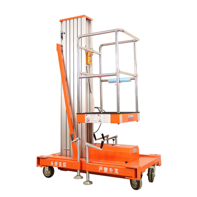 Small Indoor Outdoor Aluminum Lift Platform Portable Movable CE
