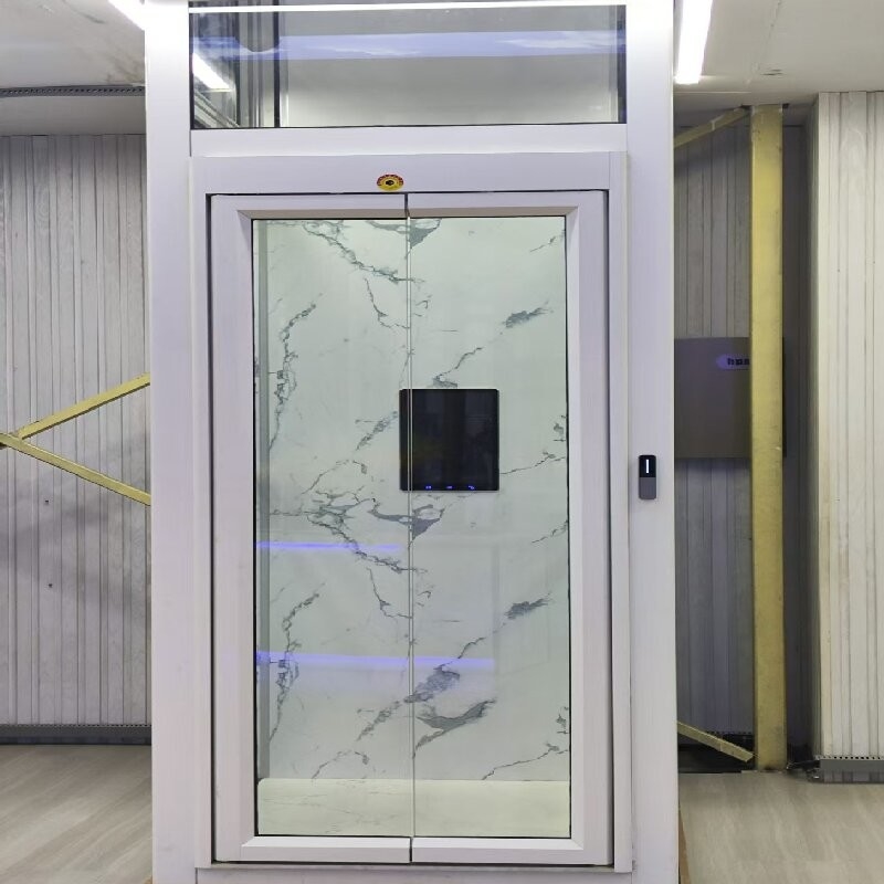 Smooth Hydraulic Home Elevators 0.2-04 M/S Microprocessor Based 400kg Load Capacity