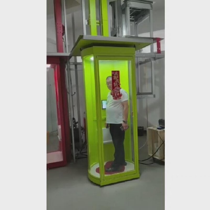 0.25 M/S Color Capsule Lift For 2 Person With Marble Or Granite Flooring