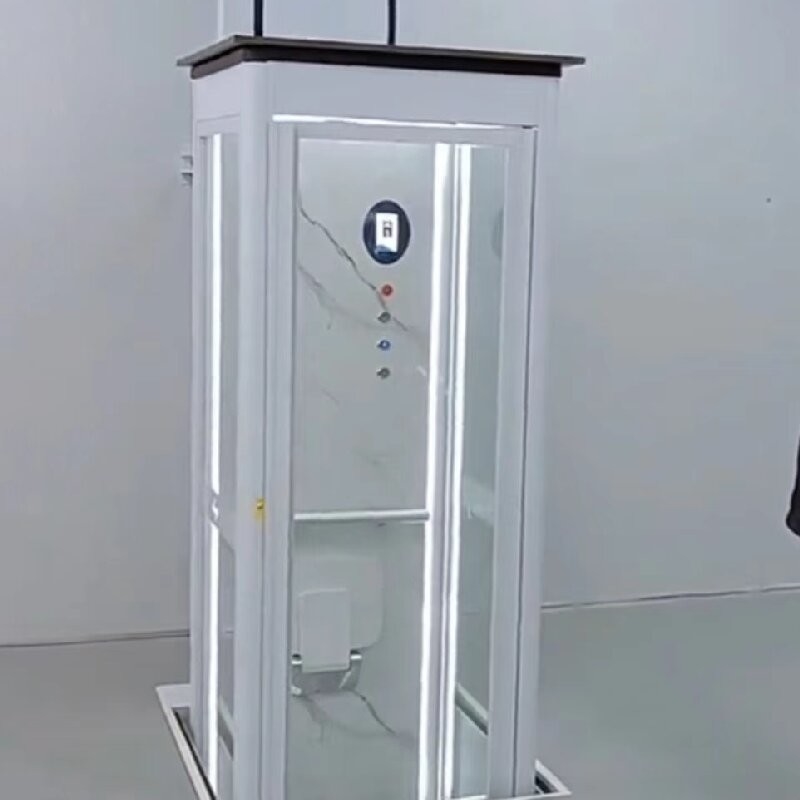 Pitless Hydraulic Elevator – 0.25 m/s Speed with 5 Stops and Spacious Design