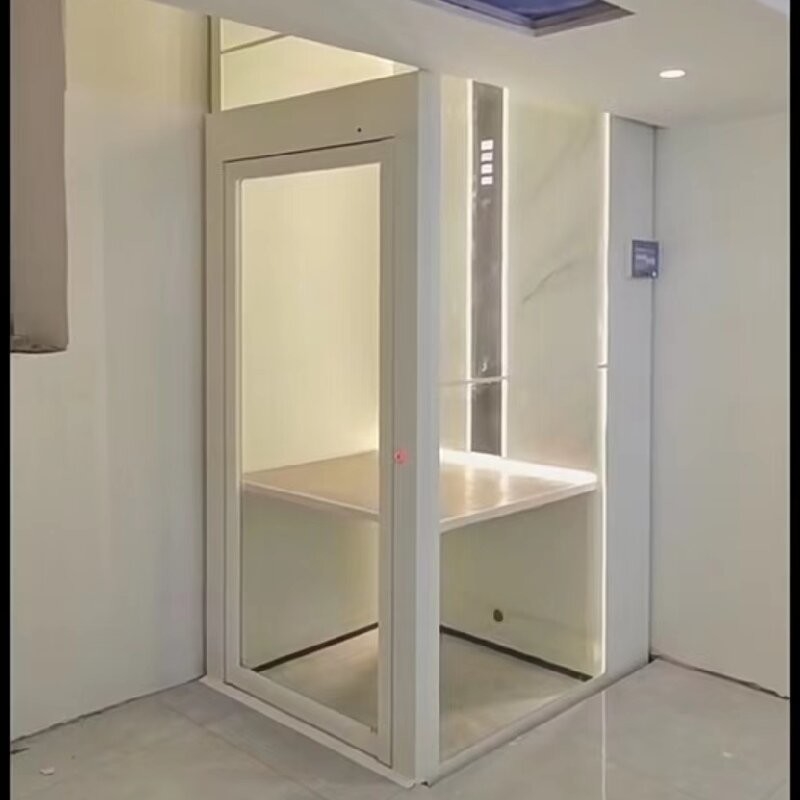 Customizable Indoor Outdoor Screw Drive Elevator Safety Features Up to 5 Ton Capacity
