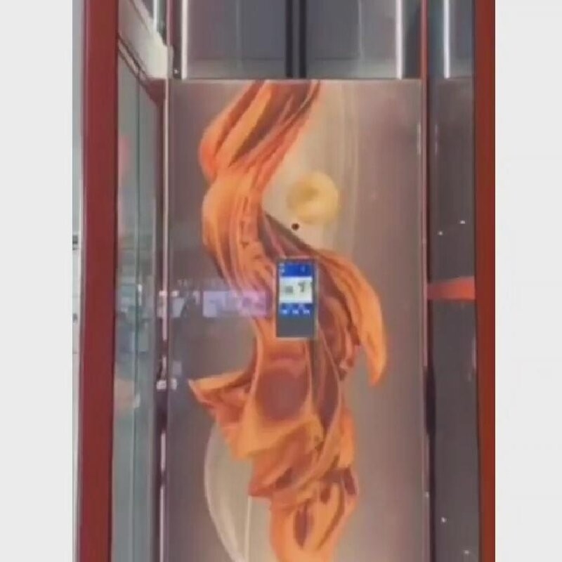 Hot Red Platform Traction Home Lift  Elevator 1000 Lbs -5000 Lbs Smooth &amp; Silent Operation