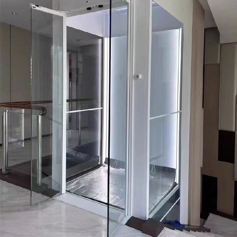 0 M Pit Depth Single phase Home Elevator with Microprocessor and Emergency Stop