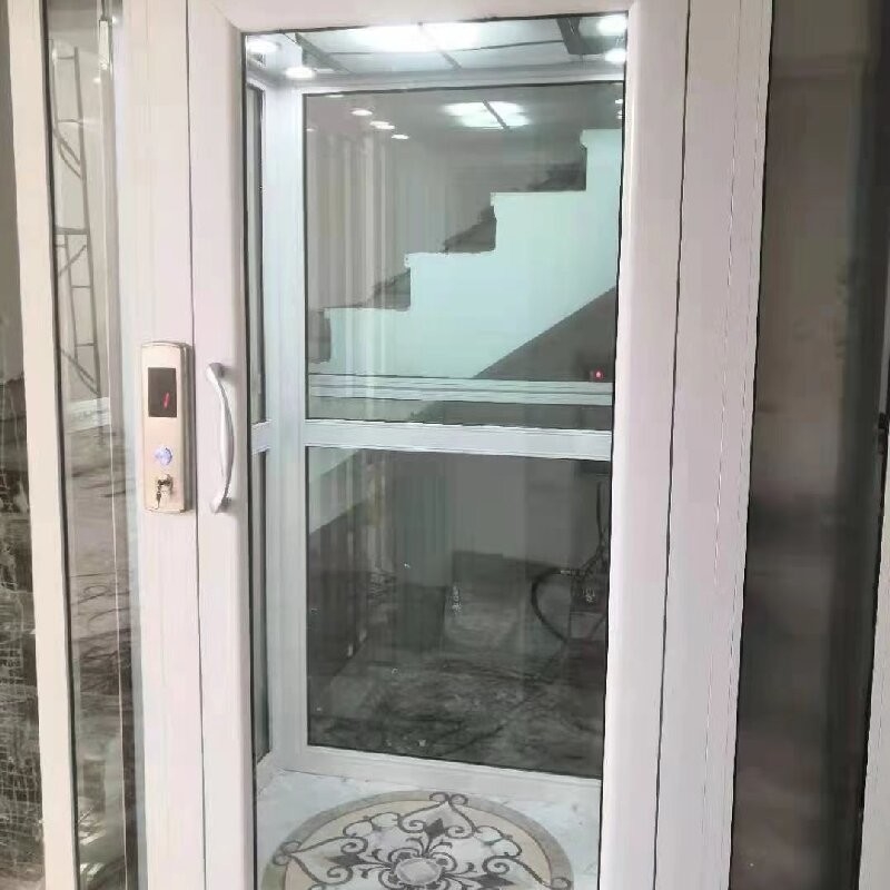 Hydraulic Machine Room Less Traction Elevator With 4.7 Kw Motor And 220V Power Supply 14.5 M Max Height