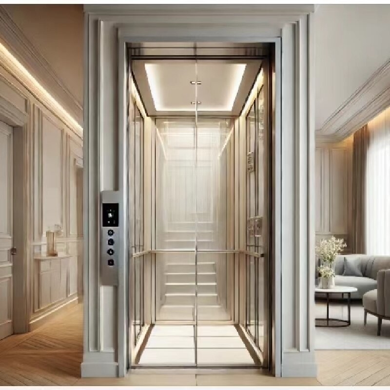 0 Pit Depth Hydraulic Elevator With Microprocessor Control Mrl Elevators Residential