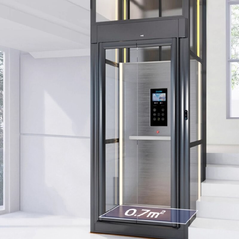 Accessible Screw Drive Elevators With Automatic Doors And Up To 5 Stops