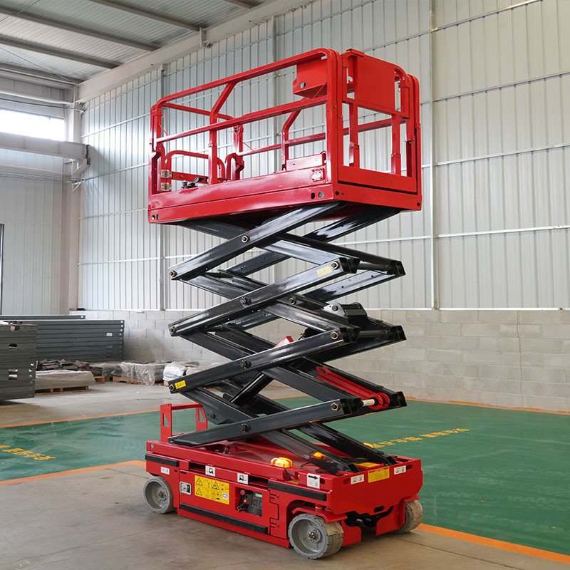 Mobile Truck Scissor Lift Platform All Own 4.5 Meters Configuration Sheet