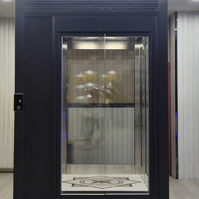 Indoor Classic Home Hydraulic Passenger Elevator Of Hydraulic Cylinder Automatic Door Type