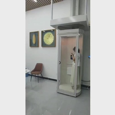 Two Storeys Capsule Elevators Gen2 Life With Emergency Stop Button