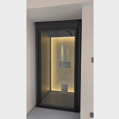 Space Adaptability Screw Driven Elevator With 3 Feet X 3 Feet Cabin Automatic Sliding Door