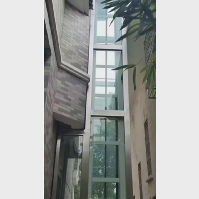 Safety Screw Driven Elevator with Automatic Door and Emergency Stop
