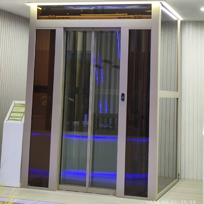 Home Center Opening Traction Type Elevator /  Overload Protection Traction Passenger Lifts