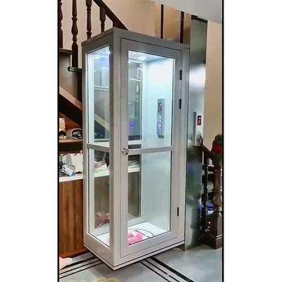 Home Hydraulic Lift For Small Residential Elevators Villas Naked Cabin