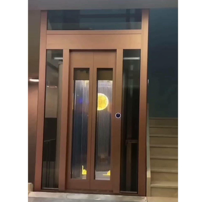 Classic Traction Gearless Traction Small Residential Elevators Sleek Design