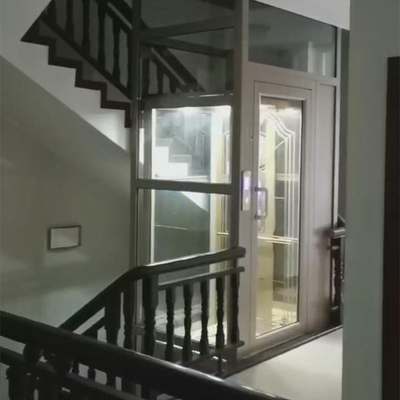 Small Space Running Smoothly Compact Home Elevator Shaftless