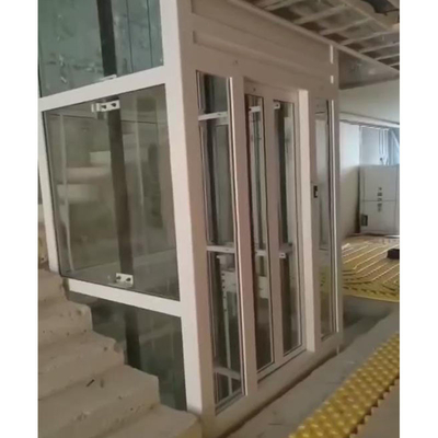 Gearless Traction Home Small Residential Elevators Microprocessor Based Control System