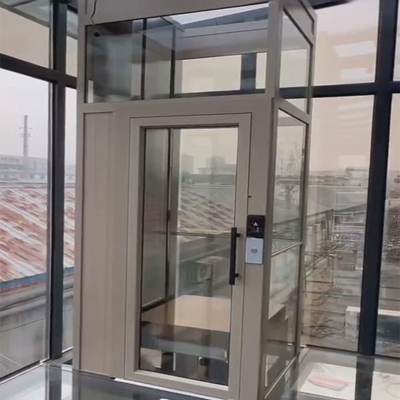 Alloy Cabin Hydraulic 400 Kg 0.2-0.4 M/S Small Residential Elevators For Homes