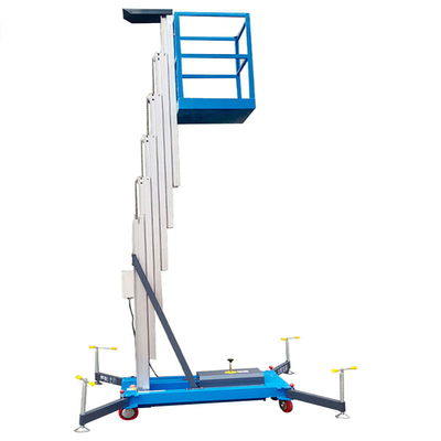 Lightweight Easy Use Vertical Mast Lift Aluminium Alloy Electric