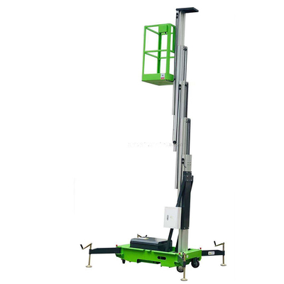 Hydraulic Electric Vertical Single Mast Lift At 4-10m Working Heights