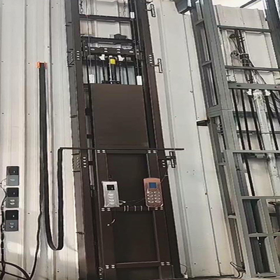 Modular guide rail frame home elevator weld-free hydraulic elevator guide rail frame
